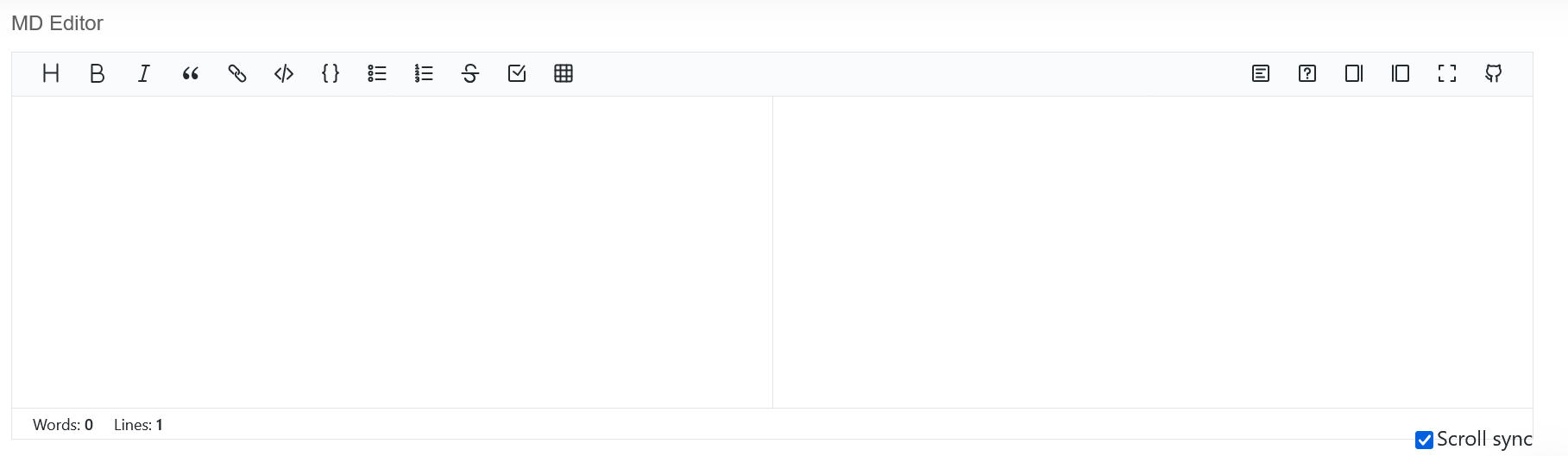 MD Editor - WP Front User Submit